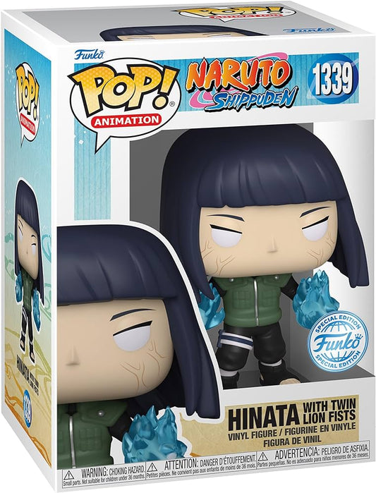 #1339 Hinata with Twin Lion Fists Naruto Shipuden Animation Funko Pop