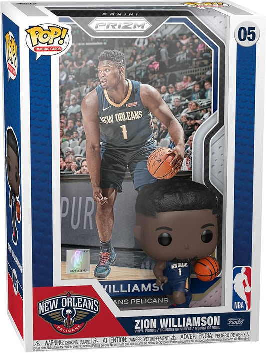 #05 Zion Williamson Basketball NBA Trading Card Funko Pop