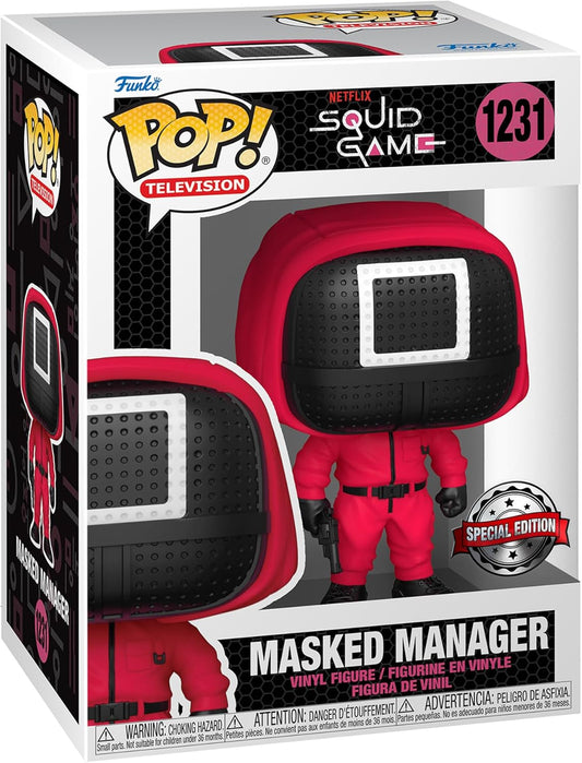 #1231 Masked Manager Squid Game Funko Pop