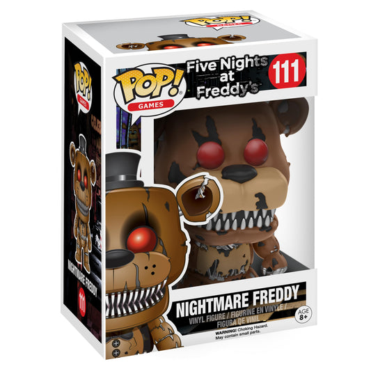 #111 Nightmare Freddy Five Nights at Freddy's FNAF Games Funko Pop
