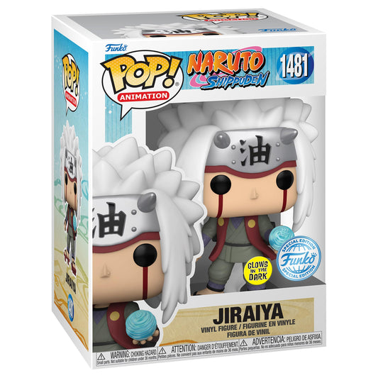 #1481 Jiraiya GLOW Naruto Shipuden Animation Funko Pop