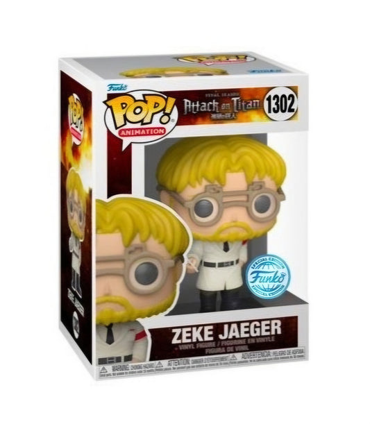 #1302 Zeke Jaeger Attack on Titan Animation Funko Pop