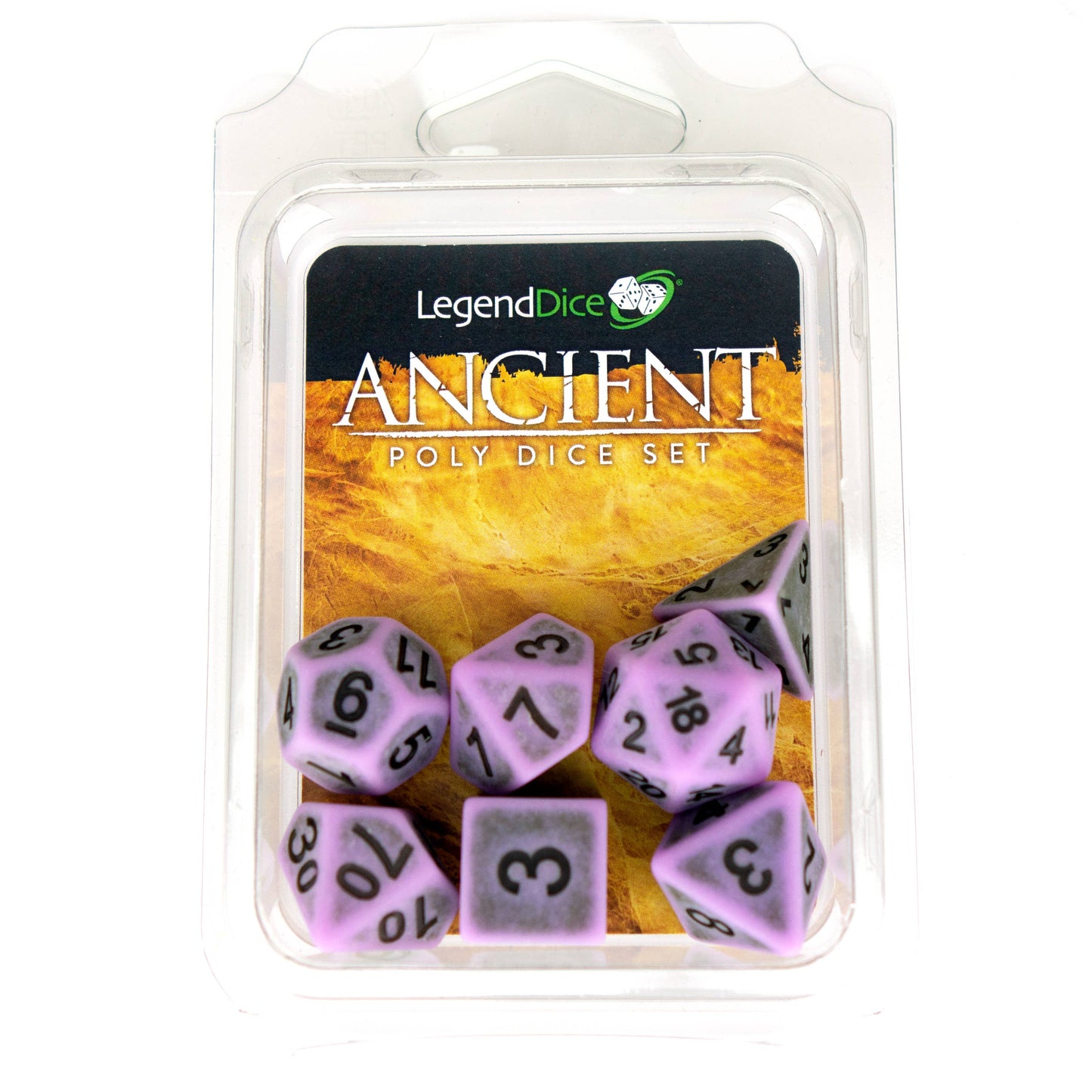 Clamshell Dice Pack - Ancient