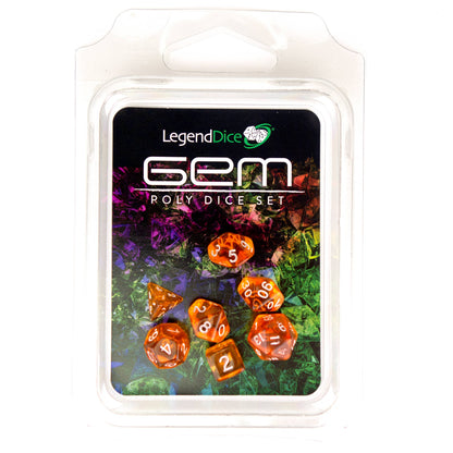 Clamshell Dice Pack - Mini Dice Set
