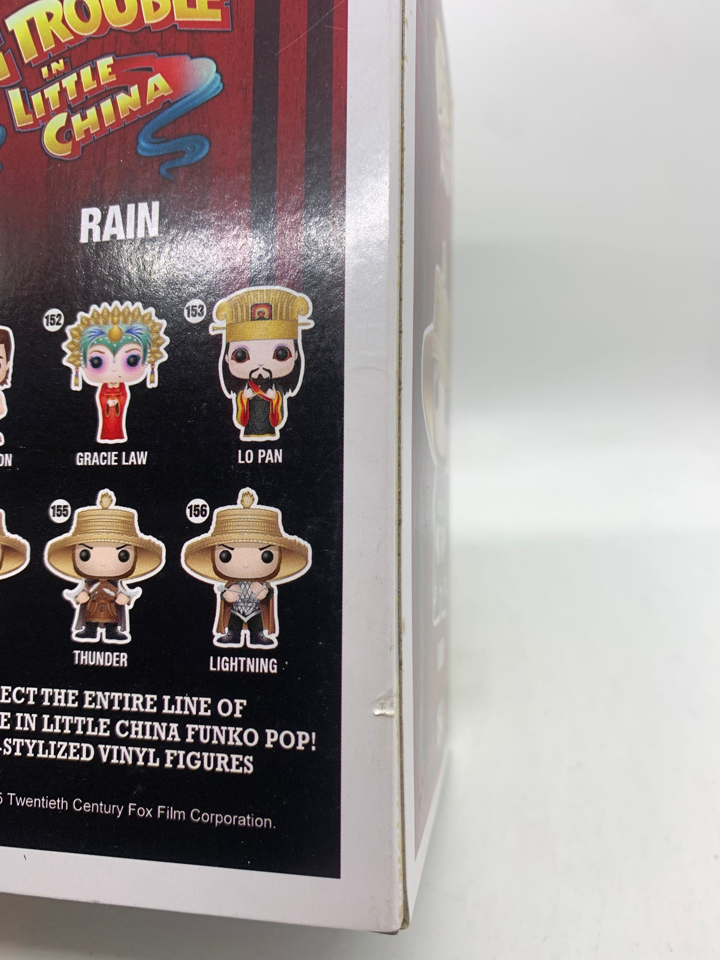 #154 Rain Big Trouble In Little China Movies Funko Pop