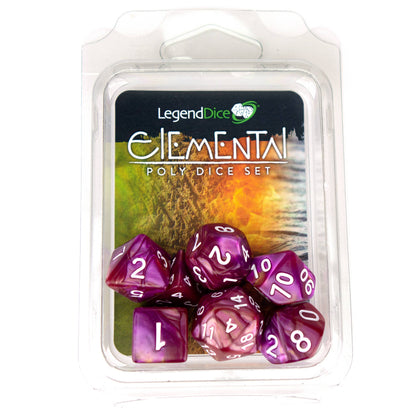 Clamshell Dice Pack - Elemental