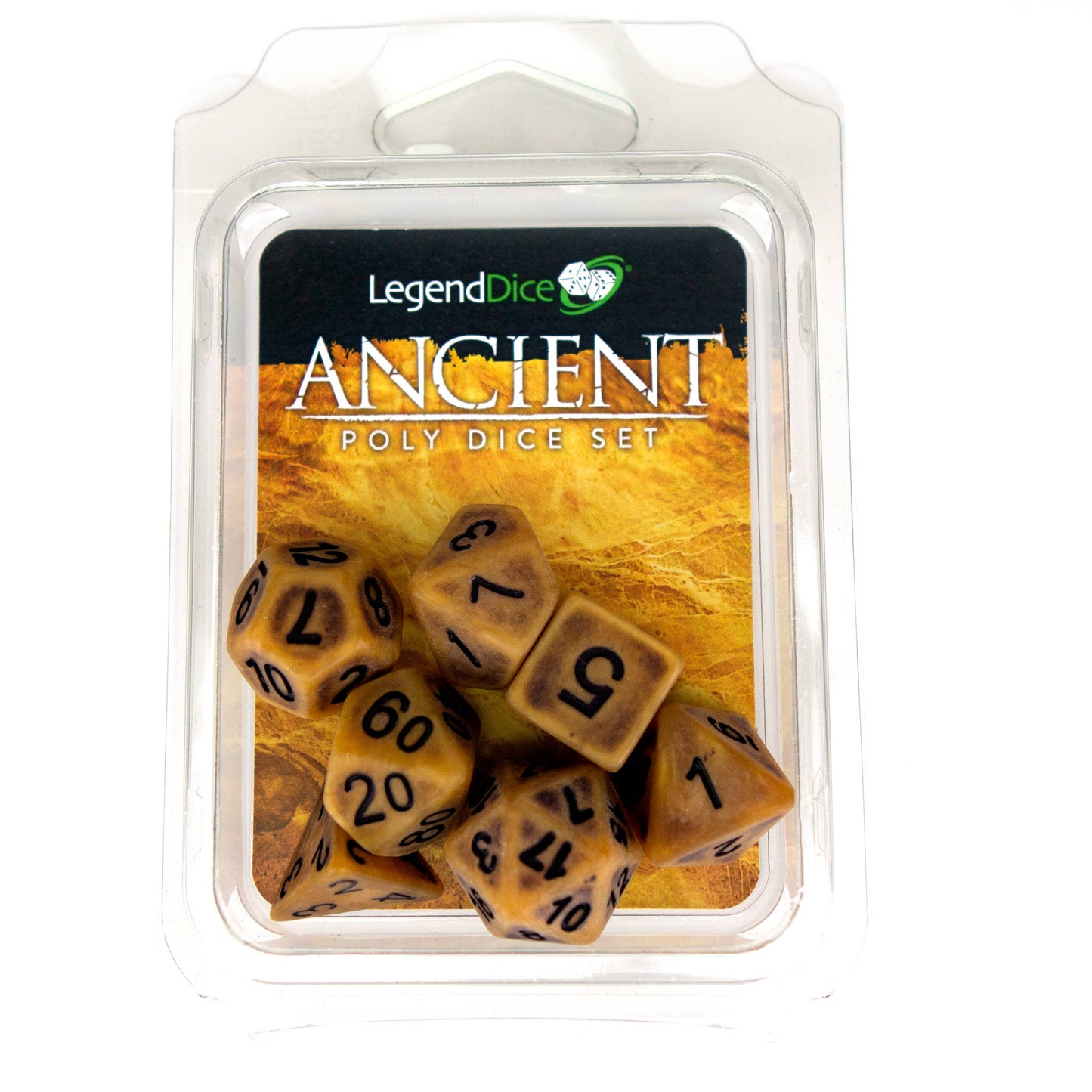 Clamshell Dice Pack - Ancient
