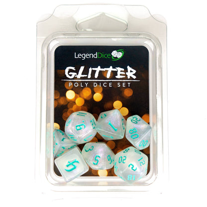 Clamshell Dice Pack - Glitter