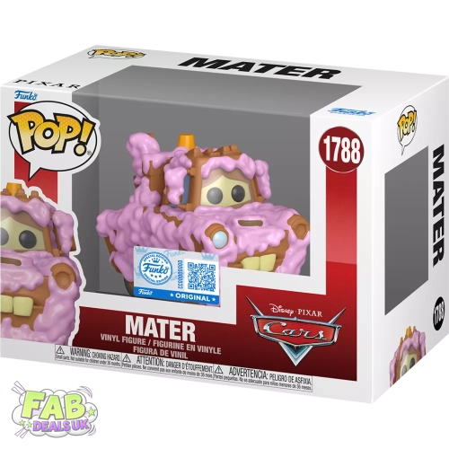 #1788 Mater Cars Disney Pixar Funko Pop