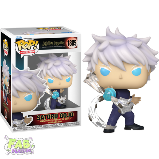 #1885 Satoru Gojo (Cursed Technique Lapse: Blue) Jujutsu Kaisen JJK Animation Funko Pop