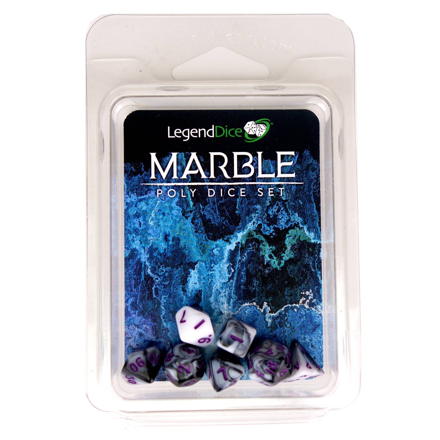 Clamshell Dice Pack - Mini Dice Set