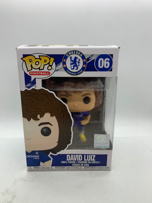 #06 David Luiz Chelsea Football Club Football Funko Pop
