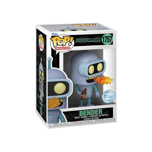 #1757 Bender Futurama Animation Funko Pop