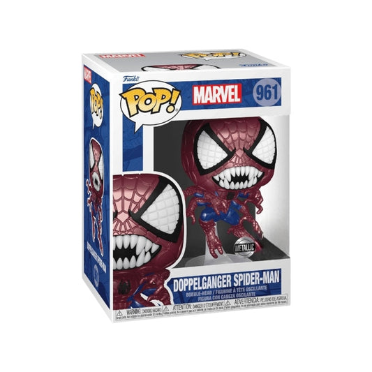 #961 Doppelganger Spider-Man METALLIC Marvel Funko Pop