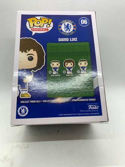 #06 David Luiz Chelsea Football Club Football Funko Pop