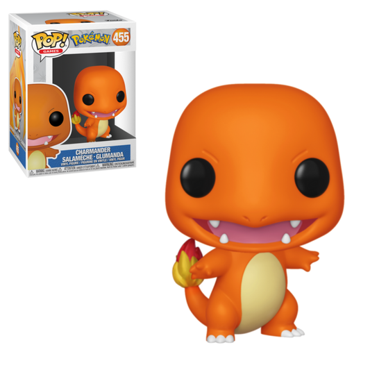 #455 Charmander Pokemon Games Funko Pop