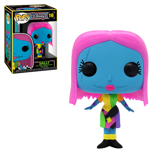 #16 Sally Blacklight Nightmare Before Christmas NBC Disney Funko Pop