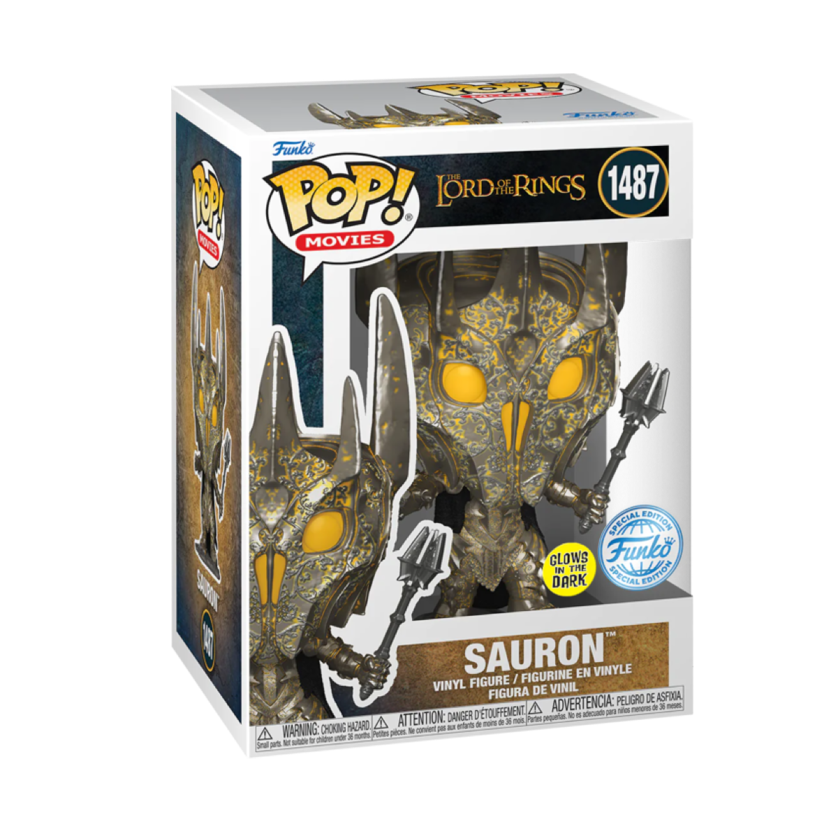 #1487 Sauron GLOW Lord of the Rings Movies Funko Pop