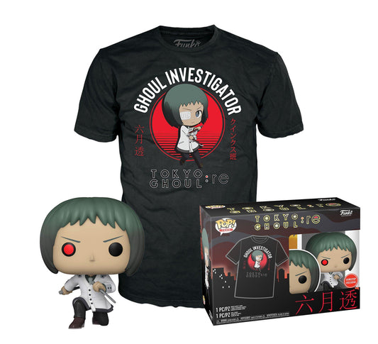 SIZE M #1154 Toru Mutsuki GAMESTOP Tokyo Goul Animation Pop and Tee Medium