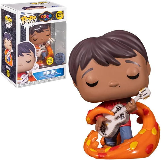 #1237 Miguel GLOW Coco Disney Pixar Funko Pop