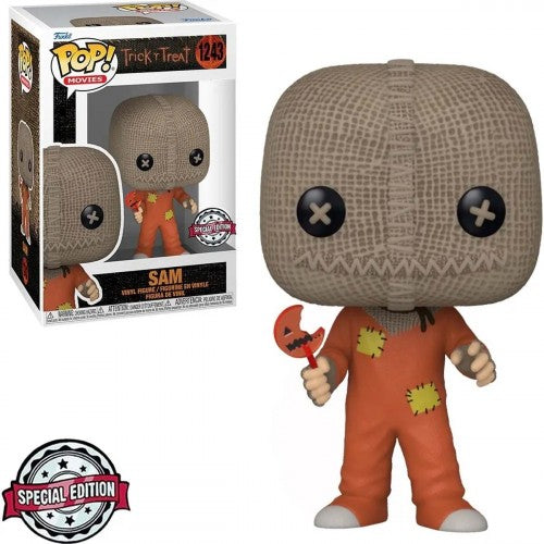 #1243 Sam with Lollipop Trick 'r Treat Horror Movies Funko Pop