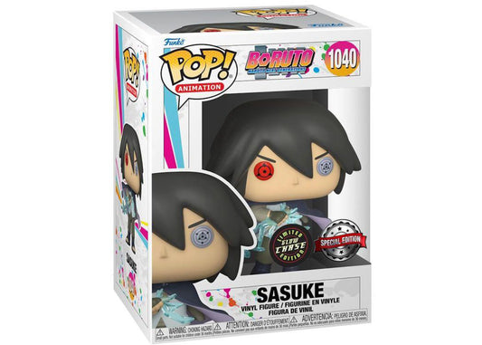 #1040 Sasuke GLOW CHASE Boruto Animation Funko Pop