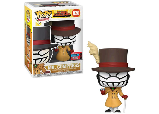 #820 Mr Compress 2020 FALL CONVENTION My Hero Academia MHA Animation Funko Pop