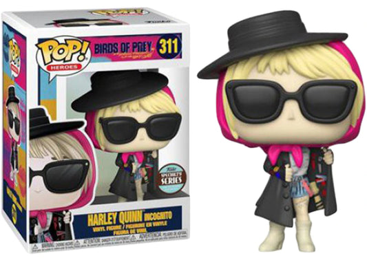 #311 Harley Quinn Incognito SPECIALTY SERIES Birds of Prey DC Heroes Funko Pop