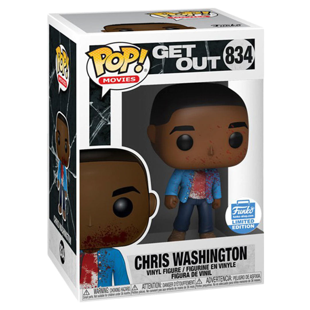 #834 Chris Washington Bloody Get Out Movies Funko Pop