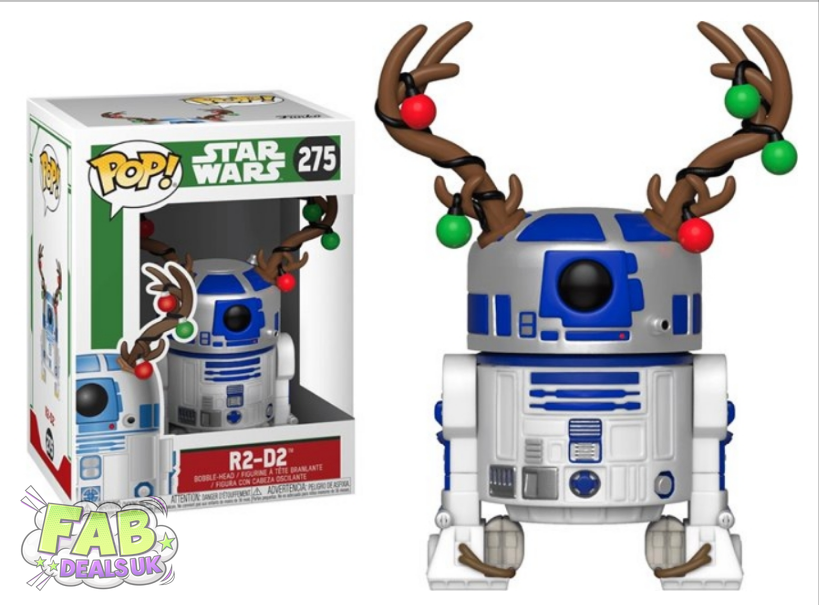 #275 R2-D2 Reindeer Antlers Christmas Star Wars Funko Pop