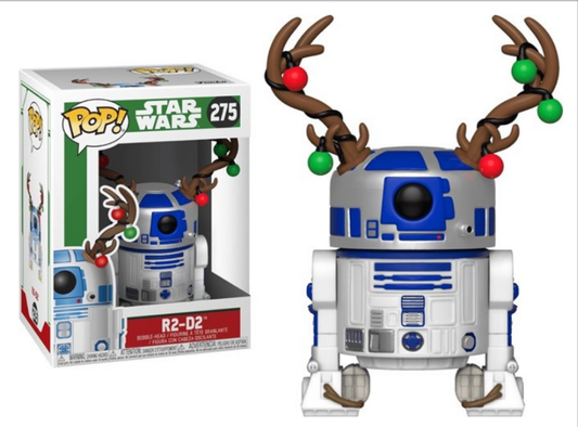 #275 R2-D2 Reindeer Antlers Christmas Star Wars Funko Pop