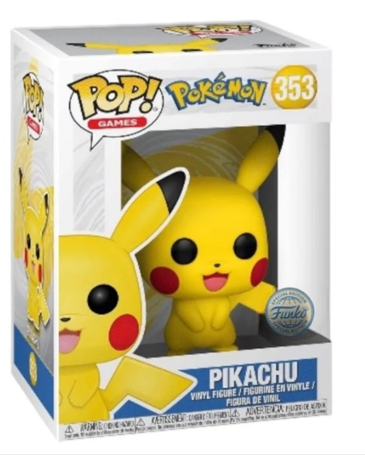 #353 Pikachu Pokemon Games Funko Pop