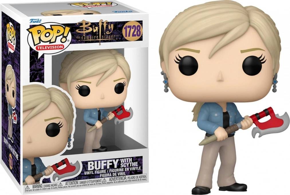 #1728 Buffy With Scythe Buffy The Vampire Slayer Television Funko Pop