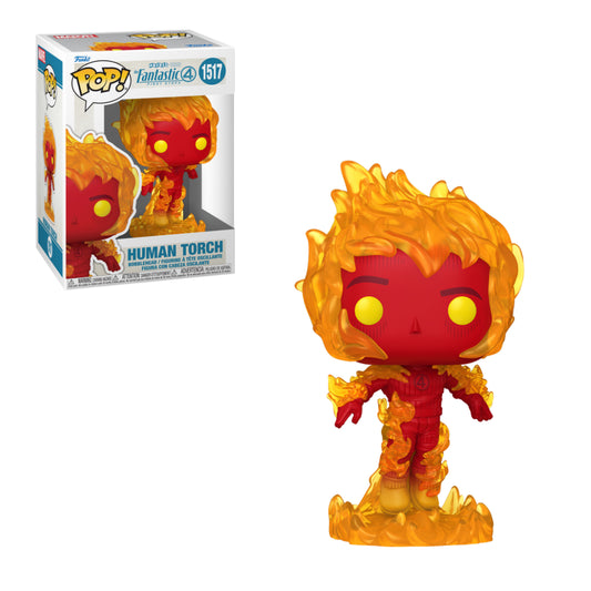 #1517 Human Torch Fantastic 4 Marvel Funko Pop