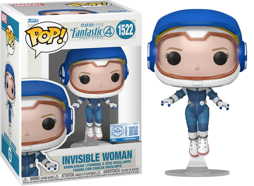 #1522 Invisible Woman Fantastic 4 Marvel Funko Pop