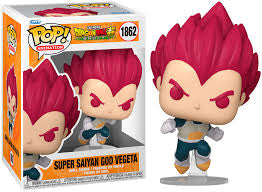 #1862 Super Saiyan God Vegeta Dragonball Animation Funko Pop