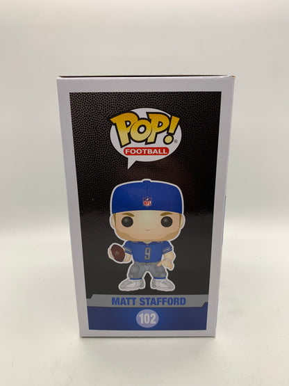 #102 Matt Stafford NFL Lions Football Funko Pop