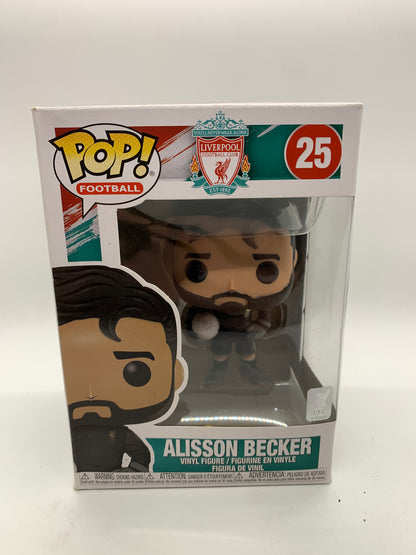 #25 Alisson Becker Liverpool FC Football Funko Pop