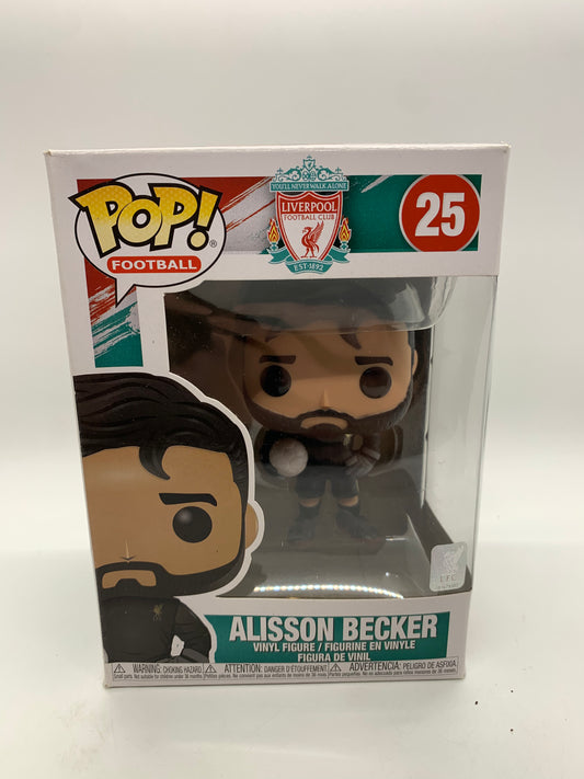 #25 Alisson Becker Liverpool FC Football Funko Pop