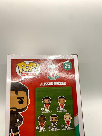 #25 Alisson Becker Liverpool FC Football Funko Pop