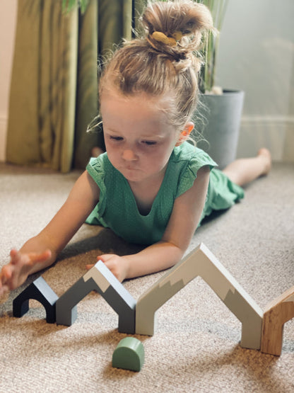 Mountain Pass Stack Wooden Stacking Toy Tender Leaf Toys