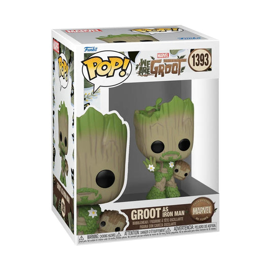 #1393 Groot As Iron Man Marvel Funko Pop