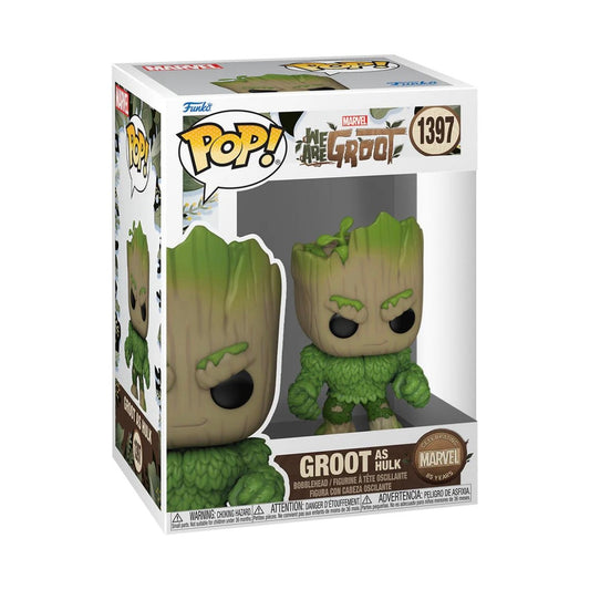 #1397 Groot As Hulk Marvel Funko Pop