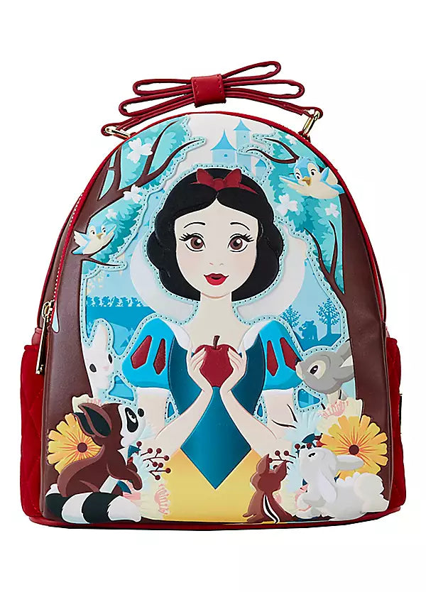 Snow White Classic Apple Loungefly Disney Mini Backpack