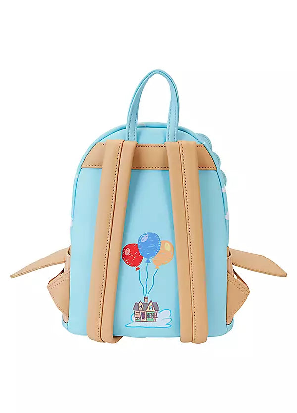 Spirit of Adventure Carl and Ellie Mini Backpack Loungefly Kids Pixar Up 15th Anniversary