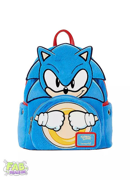 Sonic The Hedgehog Classic Cosplay Sega Loungefly Mini Backpack