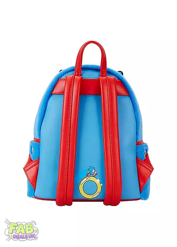 Sonic The Hedgehog Classic Cosplay Sega Loungefly Mini Backpack