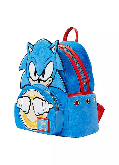 Sonic The Hedgehog Classic Cosplay Sega Loungefly Mini Backpack