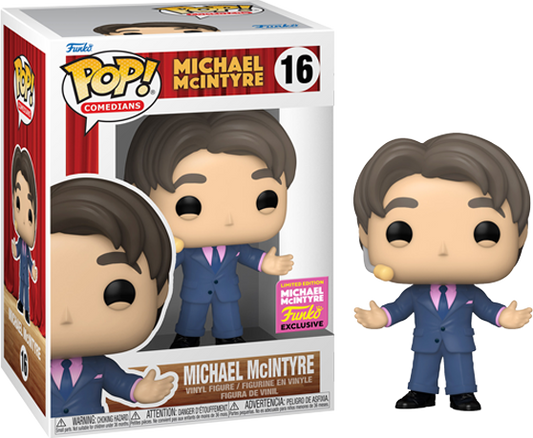 #16 Michael Mcintyre Funko Exclusive Comedian Funko pop