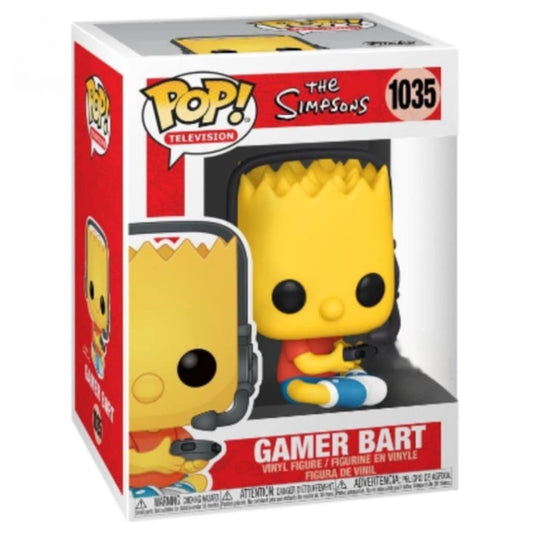 #1035 Gamer Bart The Simpsons Funko Pop